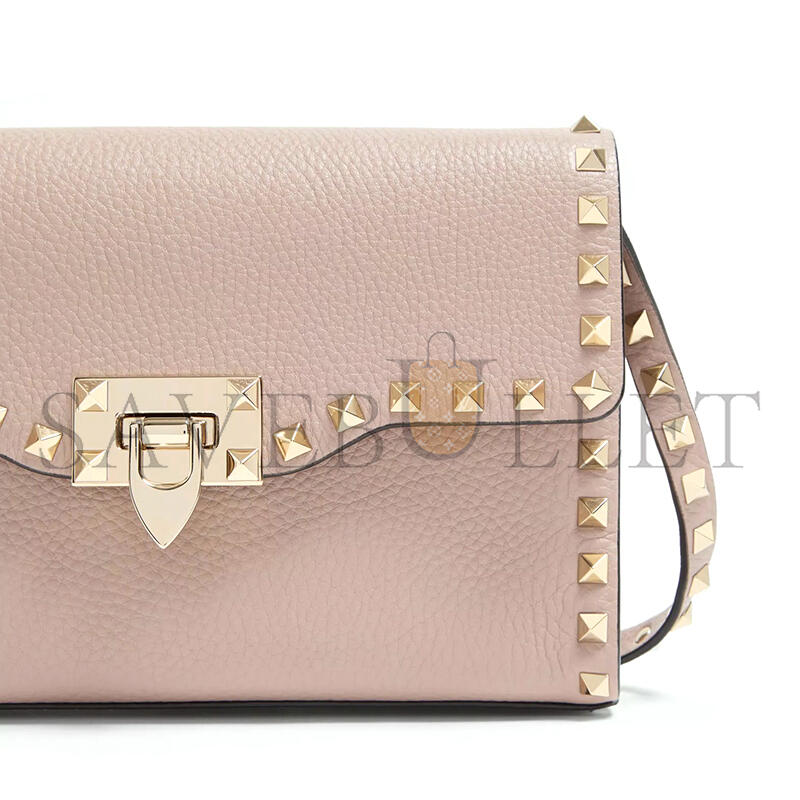 VALENTINO GARAVANI SMALL ROCKSTUD GRAINY CALFSKIN CROSSBODY BAG 7W2B0181VSF_P45 (22.5*15*6cm)